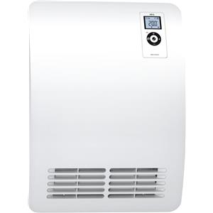 AEG Haustechnik Termoventilatore AEG VH Comfort, LCD, termoventilatore con funzioni di risparmio energetico, timer 120 minuti, modalità silenziosa, 2 kW, alluminio, 238722