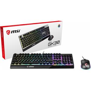 MSI Vigor GK-30 Combo Gaming Keyboard Black
