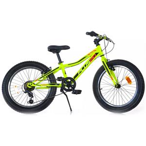 Aurelia Verlag Aurelia Fatbike Mountainbike Plus 20 pollici 36 cm Junior 6G Rim Brake Lime