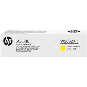 HP W2032XH Cartuccia Toner Giallo Originale - 6000 Pagine per Stampante LaserJet