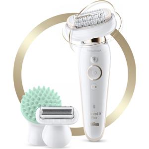 Braun Silk-épil 9 81688638 - Bianco - Oro - 40 Pinzette - Ascelle - Bikini - Coscia anteriore - Interno braccio - Rasatura - LED - Cina