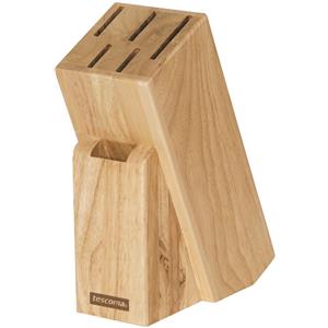 Tescoma Block WOODY per 5 coltelli, cesoie per pollame