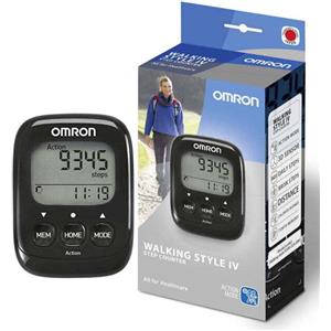 Omron Walking Style IV Pedometro nero 1 pz