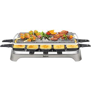 Tefal Raclette Pierrade PR457B per 10 persone grigio