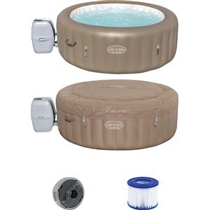 Bestway Spa gonfiabile con massaggio e riscaldatore d'acqua 6 persone Bestway 60017