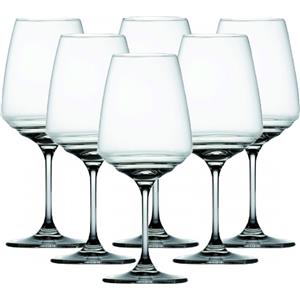 Zafferano Esperienze - Set di 6 Calici da Vino in Cristallo per Sauvignon Blanc e Riesling, Capacità 45 cl