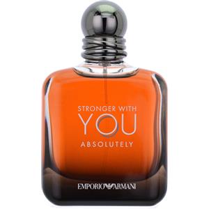 Giorgio Armani Stronger With You Absolutely Eau de Parfum 100 ml - Profumo maschile intenso e raffinato con note di Rum e Lavanda
