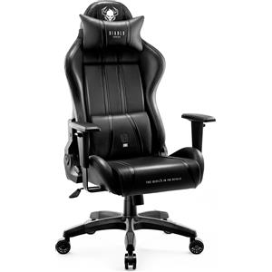 DIABLO X-One 2.0 Sedia Gaming Ergonomica con Braccioli Regolabili e Supporto Lombare, Capacità 136 kg, Nero