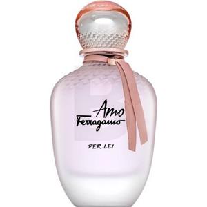Salvatore Ferragamo Amo Ferragamo Per Lei Eau de Parfum Donna 100ml - Fragranza Floreale Legnosa Muschiata con Succo di Pera e Lampone