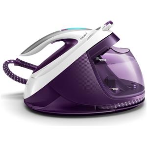 Philips GC9660/30 Stazione da stiro a vapore 2700 W 1,8 l Piastra T-ionicGlide Viola, Bianco
