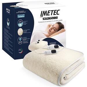 Imetec Scaldasonno Matrimoniale Imetec 16634 Adapto Elettrico 300 W Bianco