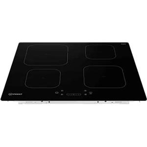 Indesit IS 83Q60 NE Piano Cottura Nero Da Incasso 59 cm A Induzione 4 Fornelli
