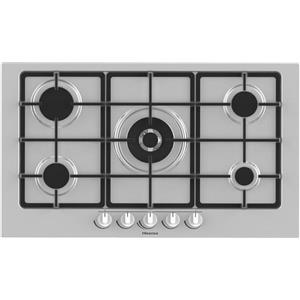 Hisense Piano Cottura Hisense GM973XF da Incasso a Gas 5 Fornelli Acciaio Inossidabile