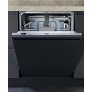 Ariston Hotpoint HIC 3C41 CW Lavastoviglie Libera Installazione 14 Coperti Classe C Grigio