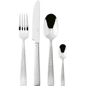 Sambonet Cortina Set di Posate da Tavola in Acciaio Inox 18/10 per 6 Persone - 24 Pezzi