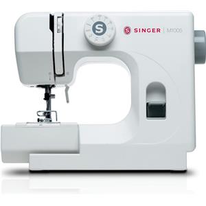 Singer Macchina da Cucire Semiautomatica Singer M1005 Elettrica Portatile Bianca