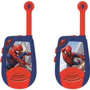 Lexibook Spider-Man Walkie-Talkie Digitale per Bambini con Raggio di Trasmissione fino a 2 km e Funzione Luce Morse