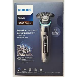 Philips S9987/55 Serie 9000 - Rasoio elettrico per uso bagnato e asciutto - grigio