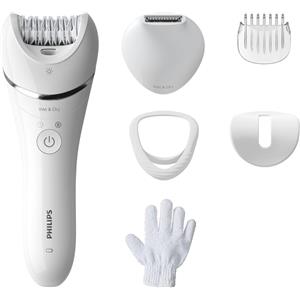Philips Series 8000 BRE730/10 Epilatore 5,4W Bianco