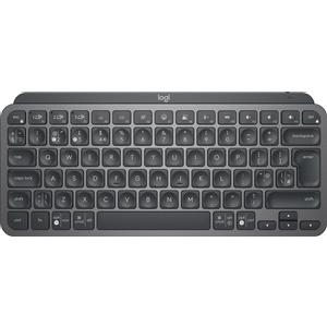 Logitech Master MX Keys Mini, Mini, Kabellos, RF Wireless + Bluetooth, QWERTY, LED, Grafite