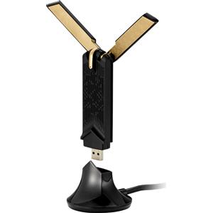 Asus | Wireless Dual-band | USB-AX56 AX1800 | 802.11ax | 1201+574 Mbit/s | Mbit/s | Porte LAN Ethernet (RJ-45) | Supporto Mesh No | MU-MiMO Sì | Tipo di antenna | Mese/i