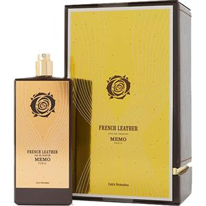 Memo Paris French Leather Eau de Parfum Unisex 75 ml - Fragranza di nicchia con note di lime e rosa