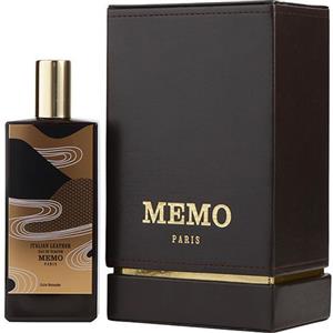 Memo Paris Italian Leather Eau de Parfum Unisex 75ml - Fragranza di Cuoio con Note di Pomodoro Verde e Vaniglia