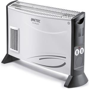Imetec Eco Rapid TH1-100 Stufa Elettrica 2000W 4 Temperature Bianco Basso Consumo