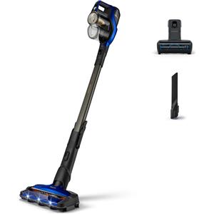 Philips Aspirapolvere senza filo Philips SpeedPro Max 2-in-1, bocchetta a 360°, 25,2 V, batteria da 60 min, blu (XC8045/01)