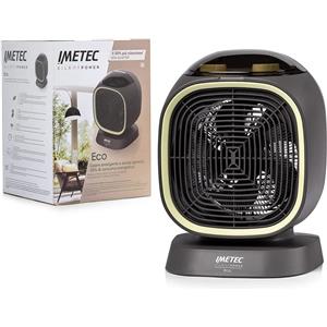 Imetec Silent Power Eco Indoor Verde, Grigio 2100 W Termoventilatore elettrico