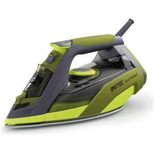 Imetec 9017 Imetec B08V11MR92 Ferro da Stiro Eco Perfect 2400W Serbatoio 300ML Grigio Verde