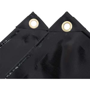 vidaXL Telone 650 g/m² 3x5 m Nero - Resistente all'acqua e versatile per uso interno ed esterno