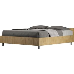 ITYHOME - Letto con rete 160x190 quercia Nuamo