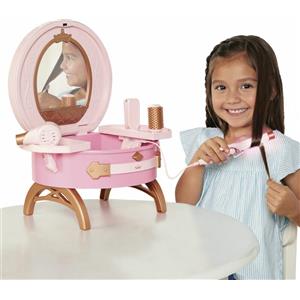 Disney Princess Vanity con Luci e Suoni - Toletta Portatile con Accessori di Bellezza