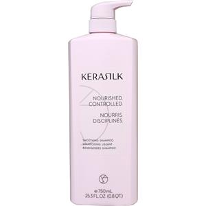 Kerasilk Essentials Smoothing Shampoo 750ml - Shampoo disciplinante per capelli ribelli con seta biomimica e olio di karitè