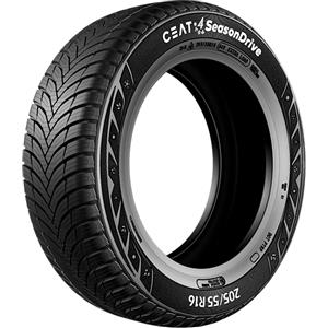 CEAT 4SEASON 195/55 R16 91V XL - Pneumatico 4 Stagioni M S con simbolo 3PMSF