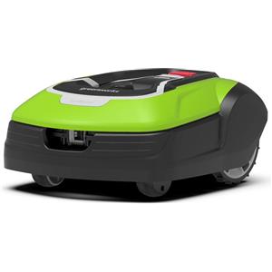 Greenworks 2505507 Tosaerba Batteria del robot rasaerba Nero, Verde
