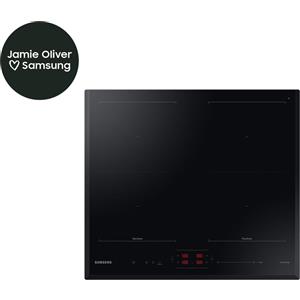 Samsung NZ64B5066KK Piano cottura a induzione 60cm Slim Fit Doppia Flex Zone 4 zone cottura Limitatore di potenza WiFi