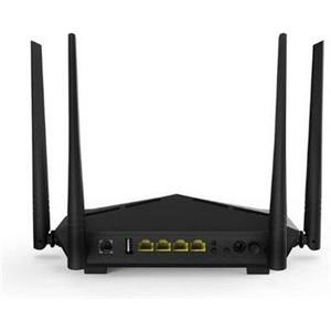 Tenda V1200 Router Wi-Fi Dual Band AC1200 VDSL2 3 Porte LAN Nero