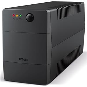 TRUST Gruppo di continuità (UPS) Trust Paxxon 0,8 kVA 480 W 2 prese CA