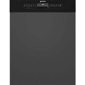 SMEG Deutschland GmbH Lavastavoglie Smeg PL364CN a Scomparsa Parziale ad Incasso Tredici Coperti Classe C Frontalino Nero