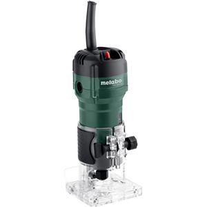 Metabo FM 500-6 Fresadora de cantos 500W - Biseladora compatta e leggera per fresare profili, recortare e ranurare con una mano