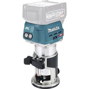Makita RT001GZ10 - Fresa multifunzione a batteria 40 V max, motore Brushless, velocità regolabile e doppio LED