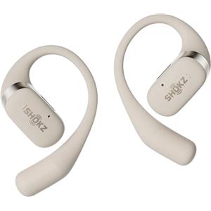 Shokz OpenFit Auricolari Wireless a Clip Chiamate Musica Bluetooth Bianco