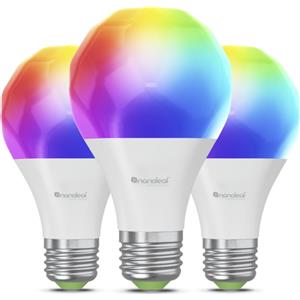 Nanoleaf Essentials Matter Lampadina intelligente E27 - 3PK