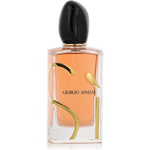 Giorgio Armani Sì Eau de Parfum Intense 100 ml - Fragranza Ricaricabile con Ribes Nero e Rosa Damascena