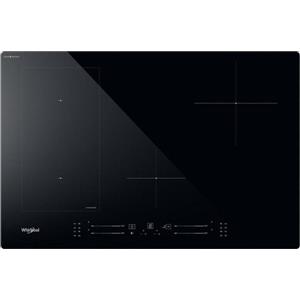 Whirlpool WL S2177 CPNE Piano Cottura a Induzione 4 Fornelli da Incasso 77 cm Nero