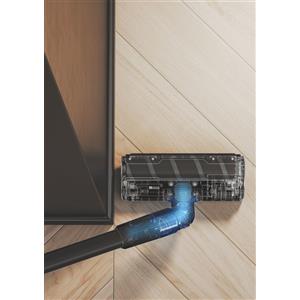 Hoover HF401P 011 Aspirapolvere a bastone Batteria Secco Ciclonico, EPA 190 W Nero, Argento 2,5 Ah