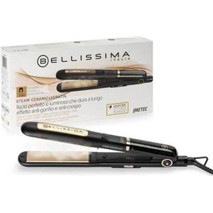 Imetec Piastra a vapore - Bellissima - My Pro Steam B28 100 - Protezione e lucentezza - 3 temperature - Adatta a tutti i tipi di capelli