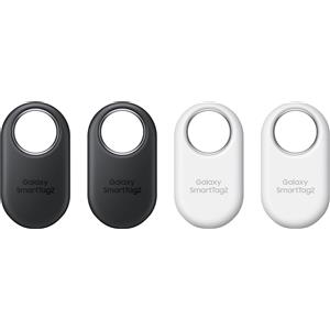 Samsung Tracker Bluetooth Samsung Galaxy SmartTag2, vista bussola, ricerca nelle vicinanze, con durata della batteria fino a 500 giorni, impermeabile, bianco/nero (4 pezzi)